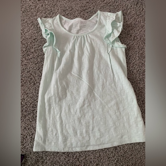 Frilly sleeve tank top - Picture 1 of 2